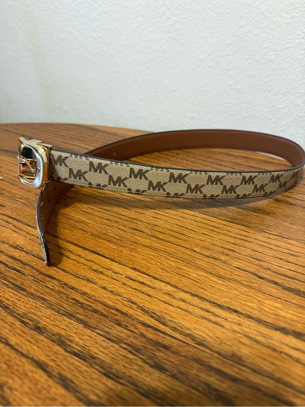 Michael Kors 2000 y2k era monogram belt y2k